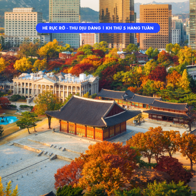 HÀN QUỐC | ĐẢO NAMI – SEOUL – EVERLAND | 5N4Đ | VIETJET AIR